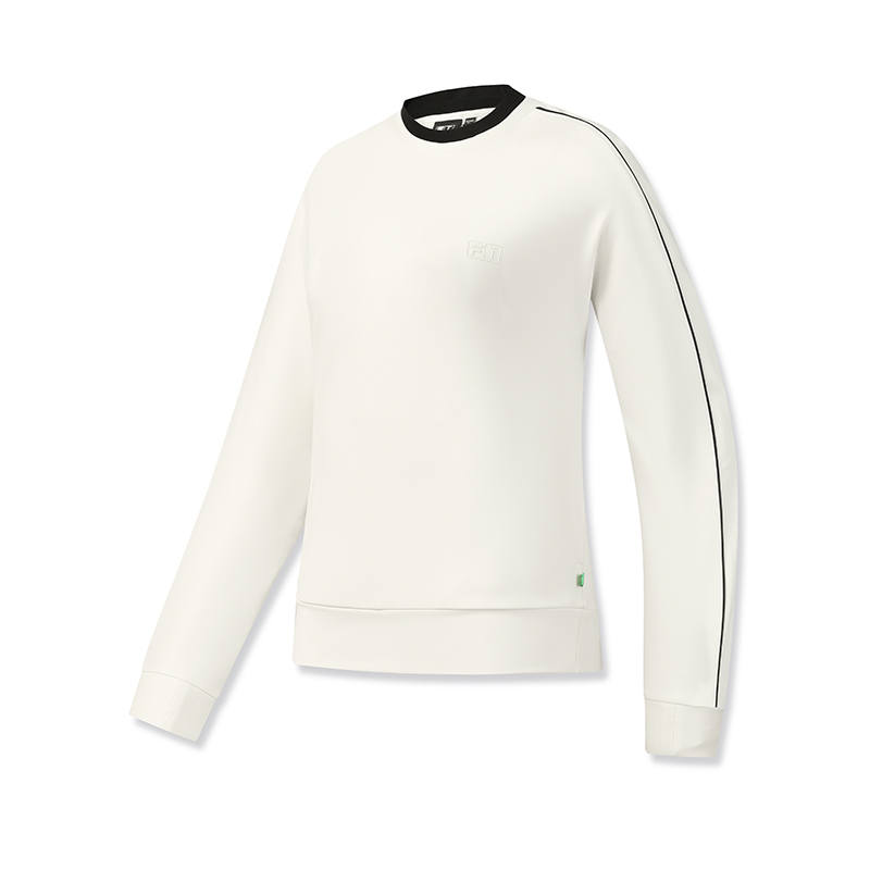 FILA Golf T Shirts Women's White IV Crew Neck Moderate Straight Fit