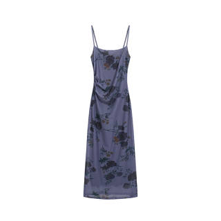 MOMMANWA Slip Dresses Women's Purple Moderate