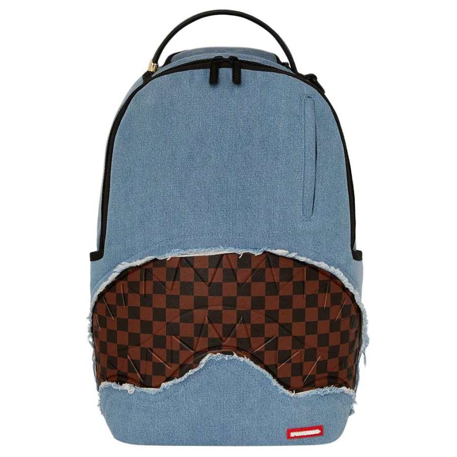SPRAYGROUND SPRAYGROUND Cotton Backpack Regular Unisex Denim Blue