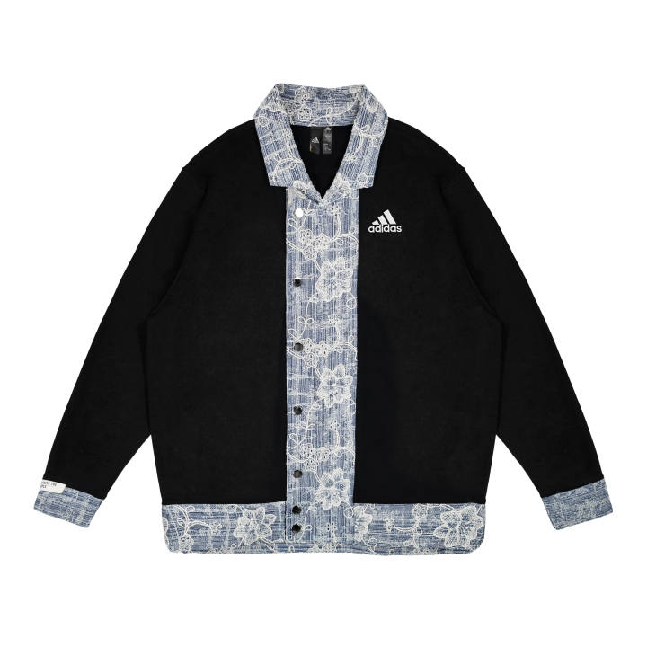 Adidas Adidas Sweatshirts Unisex Black Lapel Thickened Regular