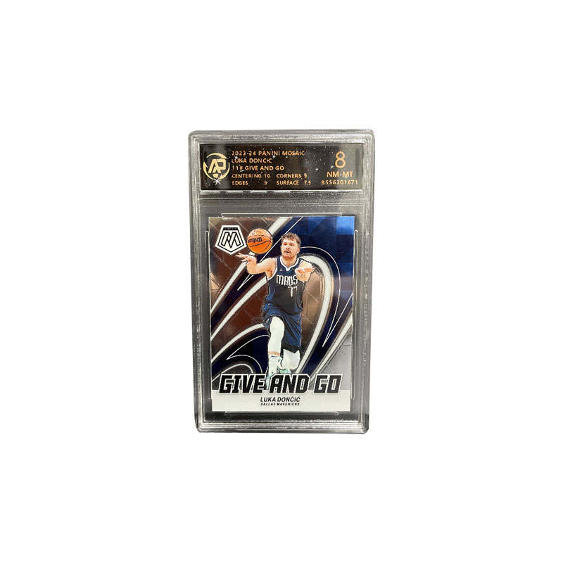 PANINI PANINI MOSAIC Luka Doncic NBA 8 Graded Cards 1 Pc