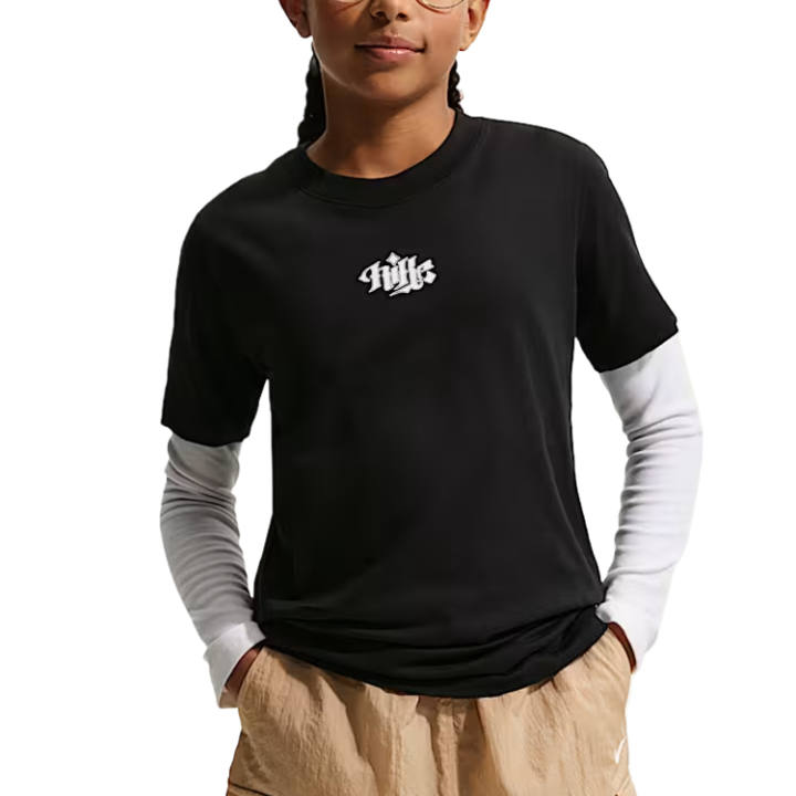 Nike Nike Kids T Shirts Crew Neck Moderate
