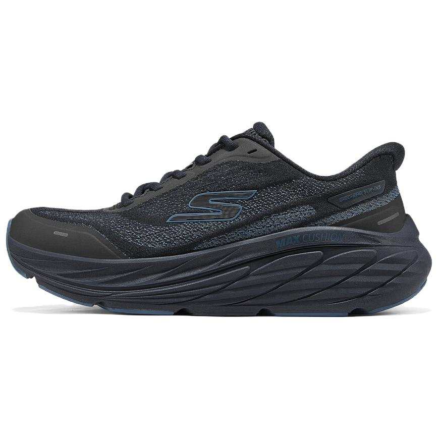 Skechers GO RUN Fabric Low top Running Shoes Women's Blue Black