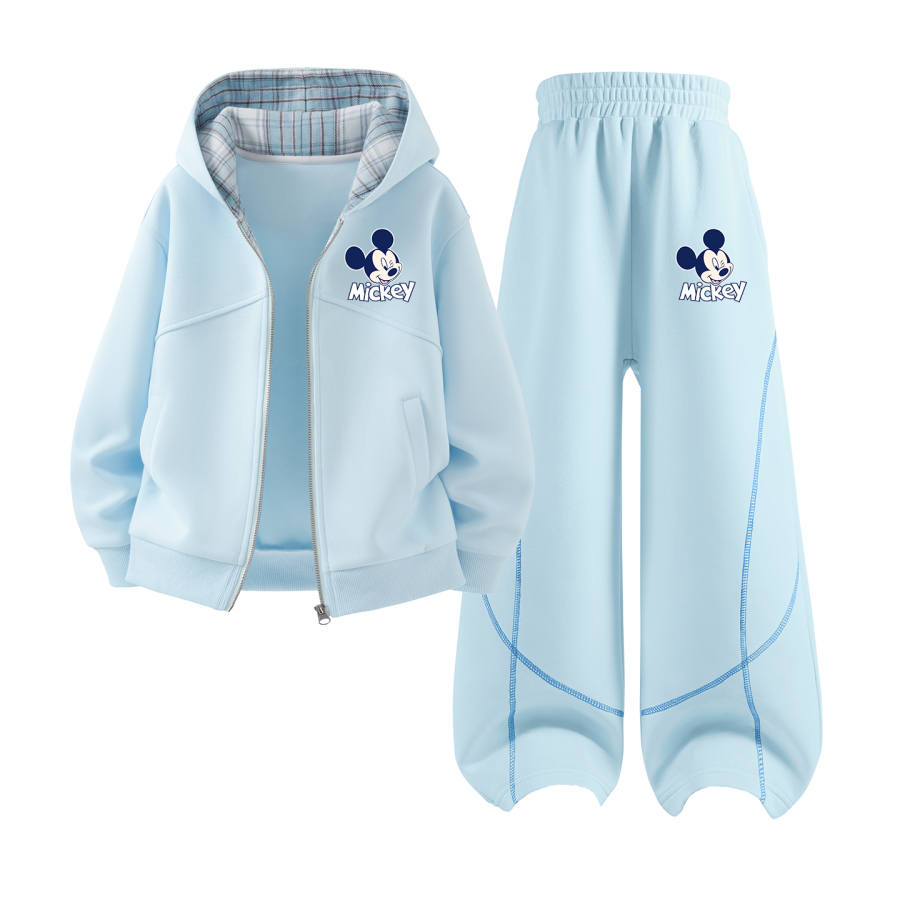 Disney Kids Casual Sportswear Crew Neck Moderate