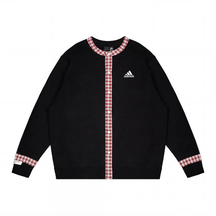 Adidas Adidas Sweatshirts Unisex Black Crew Neck Moderate Regular