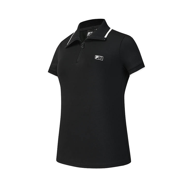FILA Golf Polo Shirt Women's Pitch Black