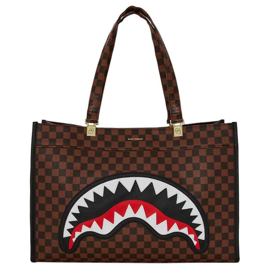 SPRAYGROUND SPRAYGROUND Polyester Handbag, Shoulder Bag Unisex Brown