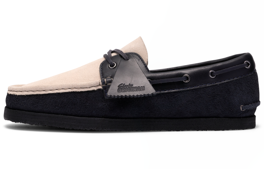Clarks Boat Shoes Men's Dark Blue