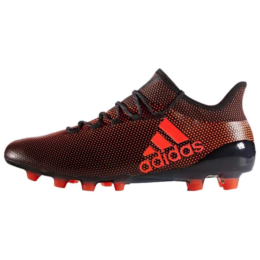 Adidas Adidas X 17.1 HG Hard Ground Artificial Turf Lightweight Soccer Shoes Men's Red Black