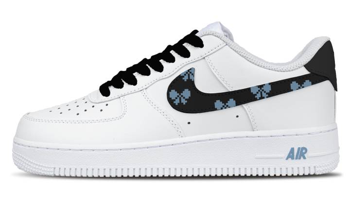 Nike Nike Air Force 1 Phantom Butterfly Leather Abrasion Resistant Slip Resistant Abrasion Resistant Slip Resistant Low top