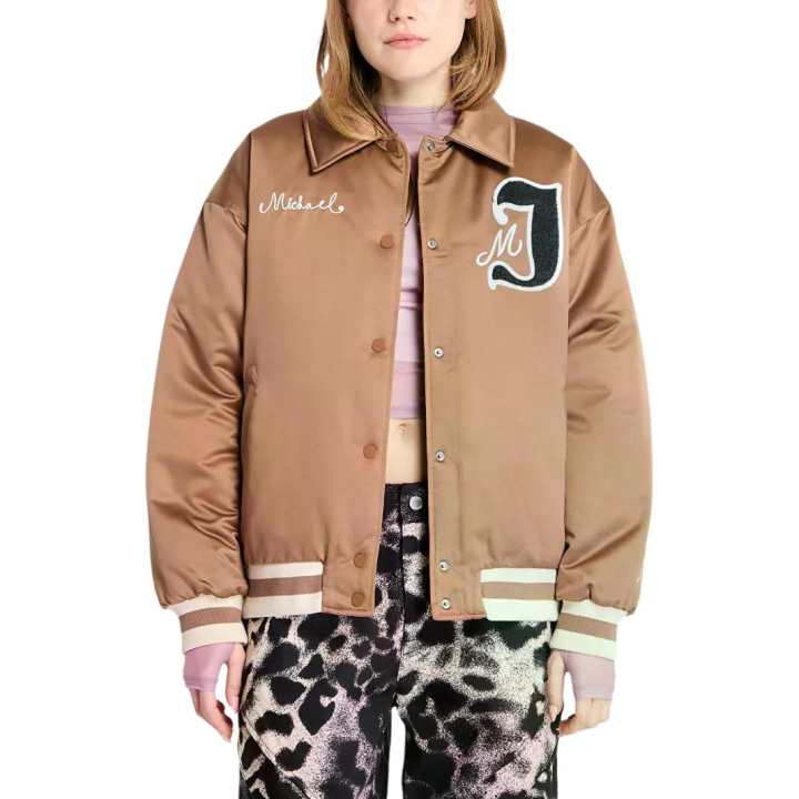 Jordan Jordan embroidered-logo varsity jacket