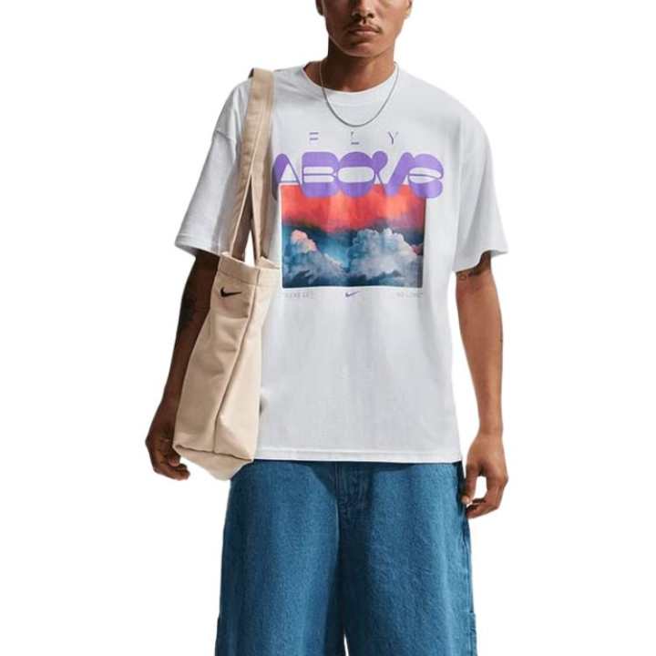 Nike Nike T Shirts Men's White Crew Neck
