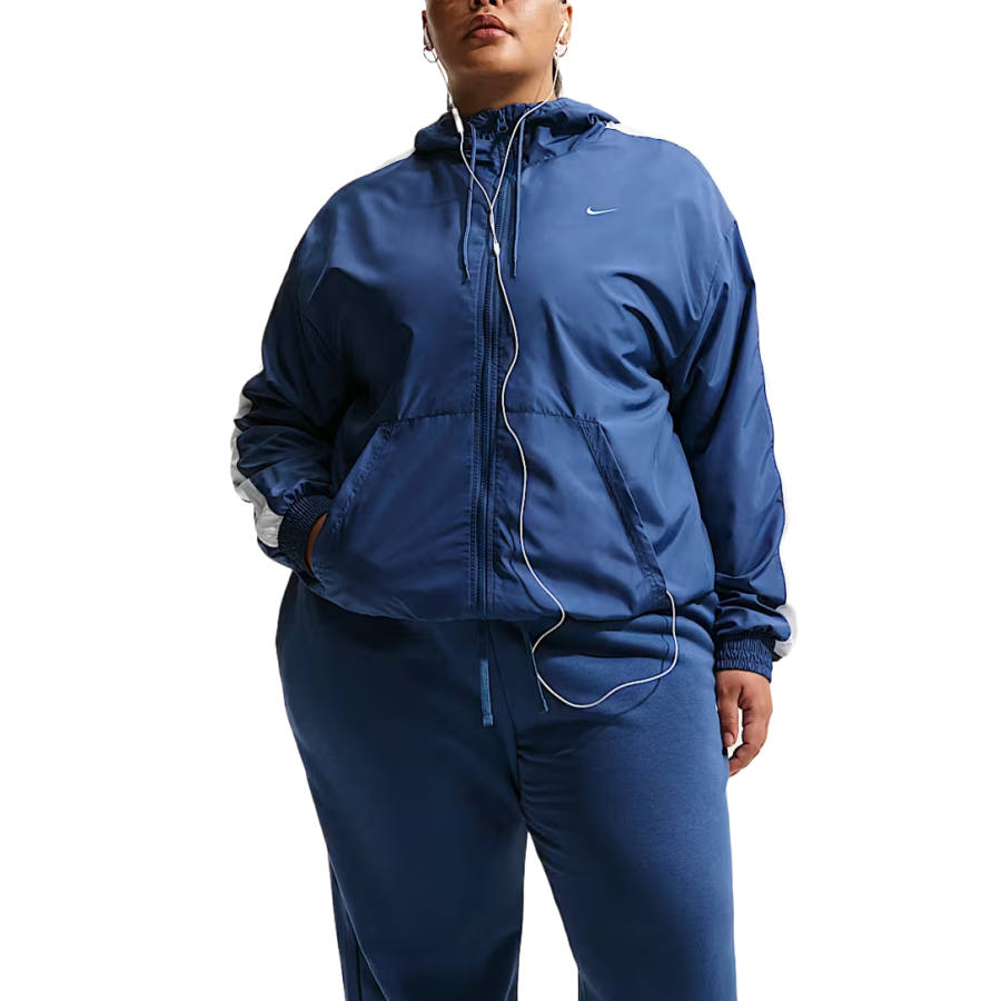Nike Nike Sportswear Jackets Women's Mysterious Marine Blue/White/Sail White Hooded Moderate Other