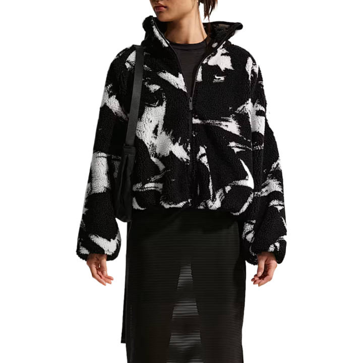 Nike Nike Fleece Tops Women's Black/Black/Black/Sail White Moderate