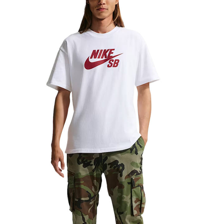 Nike Nike SB T Shirts Men's White Crew Neck Moderate