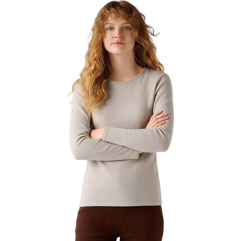 UNIQLO Thermal Top Women's Beige