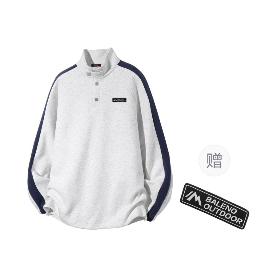 BALENO Sweatshirts Women's Stand Collar Moderate Regular