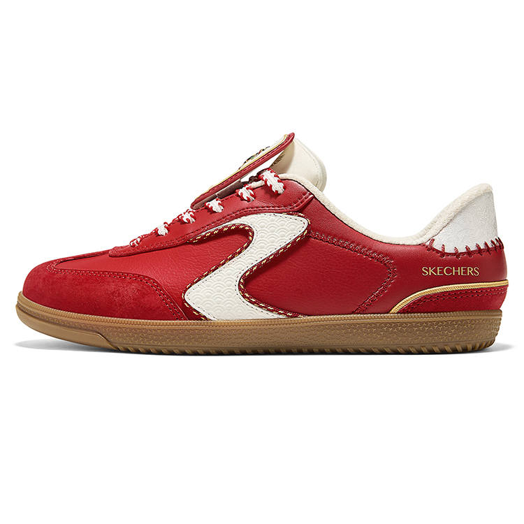 Skechers Court Classics Low top German Army Trainers Women's Red