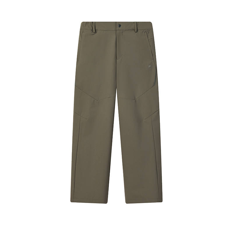 FILA WHITE Casual Pants Men's Ebony Brown