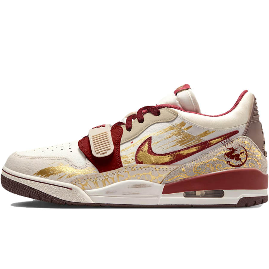 Jordan Jordan Legacy 312 Horse Year CNY New Year Edition, Smooth Sailing Ahead Abrasion Resistant Low top