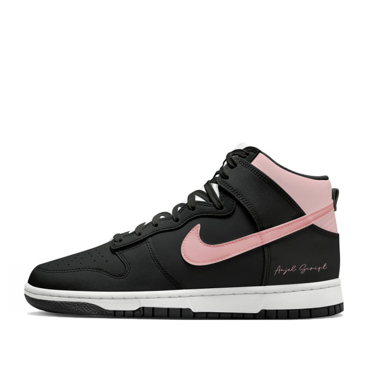 Nike Nike Dunk Thermal Cushioning Abrasion Resistant High top Skateboard Shoes Women's Black