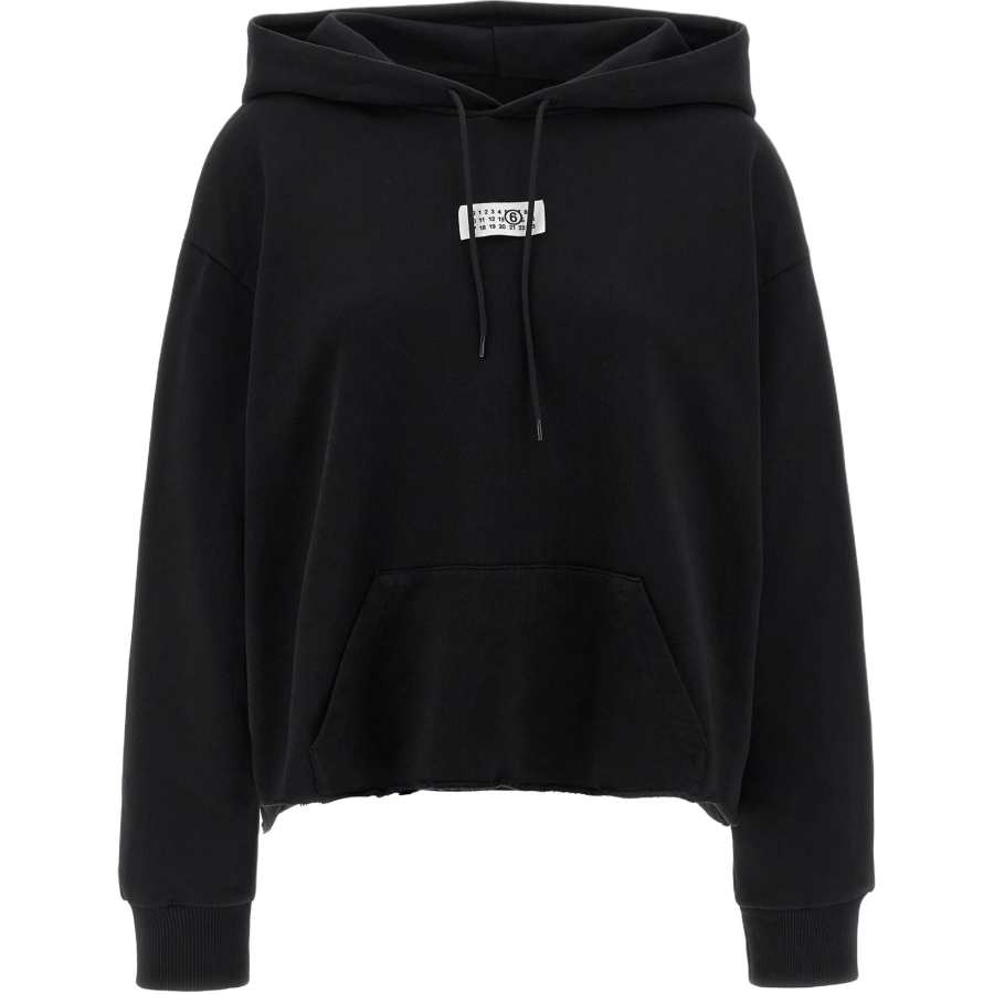 MM6 Maison Margiela raw-hem hoodie