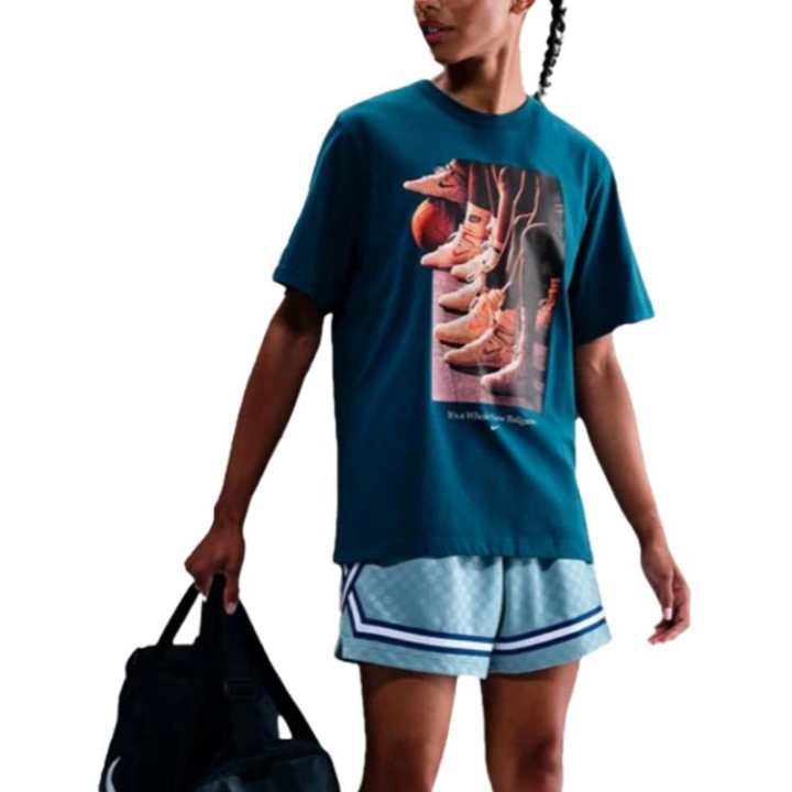 Nike Nike Dri Fit Drop Shoulder Sleeve T Shirt Women's
