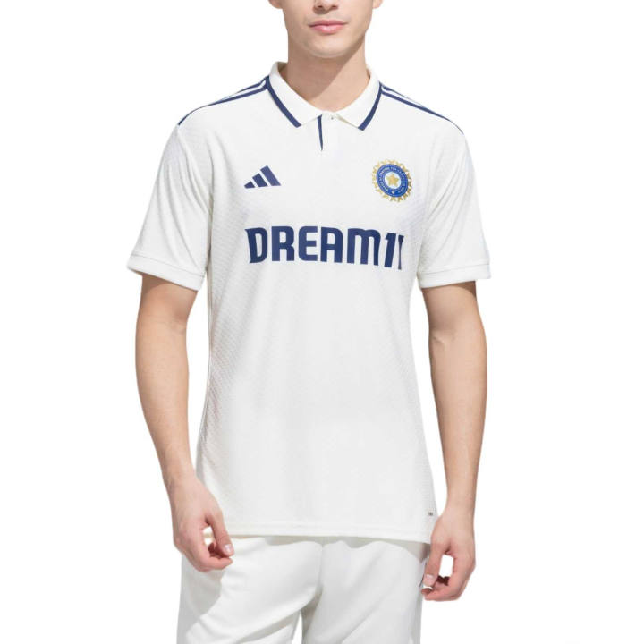 Adidas Adidas Sportswear Men's Ecru Polo Collar Moderate