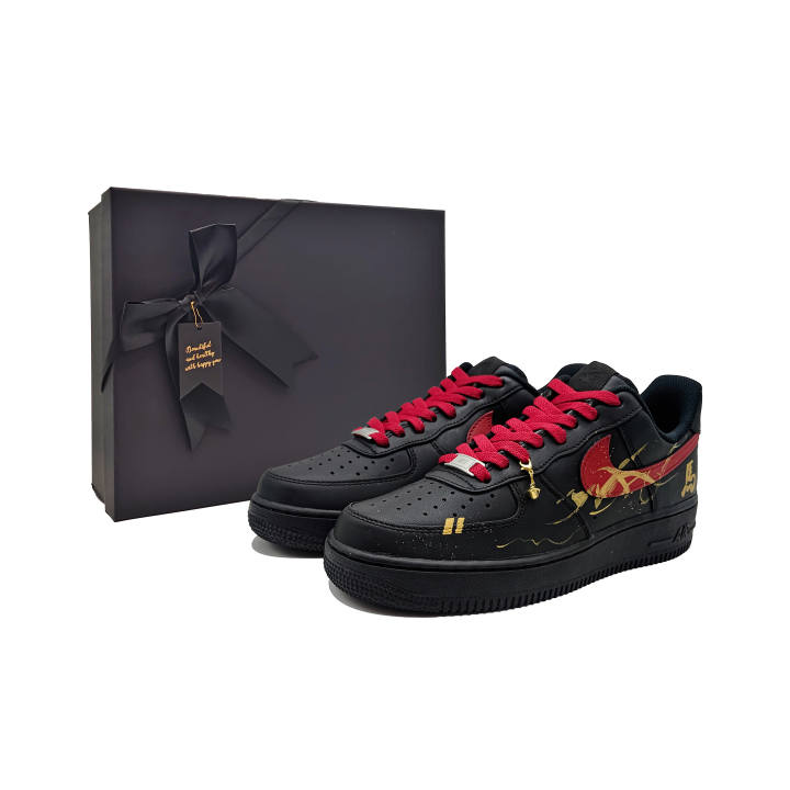 Nike Nike Air Force 1 Horse Year Dingdang CNY Collection Slip Resistant, Abrasion Resistant, Support, Height Increasing