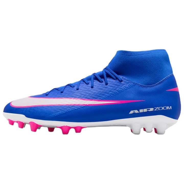 Nike Nike Mercurial Superfly 10 AG Artificial Ground Artificial Turf Soccer Shoes Unisex Blue White