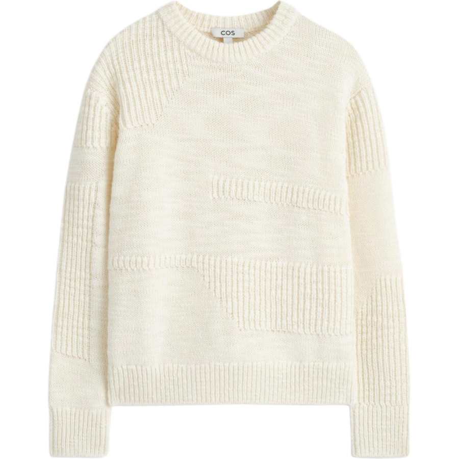 COS COS Sweaters Men's Butter Crew Neck Moderate