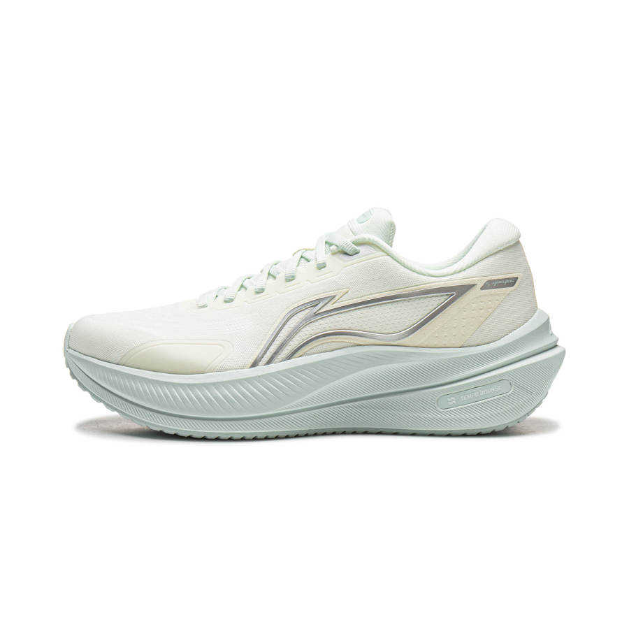 Li-Ning Li Ning Yueying 5 Cushioning Abrasion Resistant Low top Running Shoes Women's Ivory