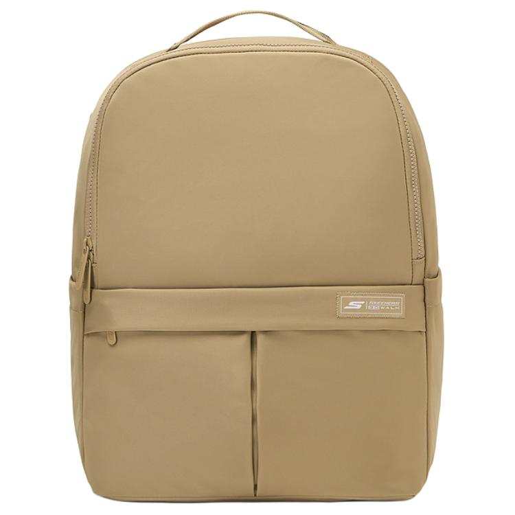 Skechers Comfortable Sports Collection Fabric Backpack Unisex Millet Yellow