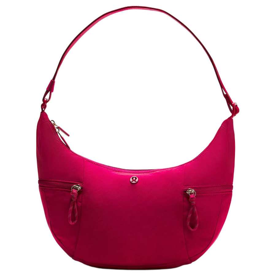 Lululemon Nylon Shoulder Bag Regular Women's Berry Rum Red
