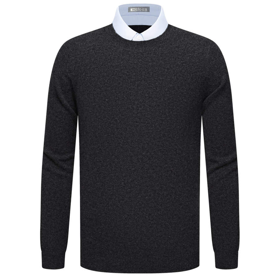 Hodo Knitwear Men's Lapel Thickened
