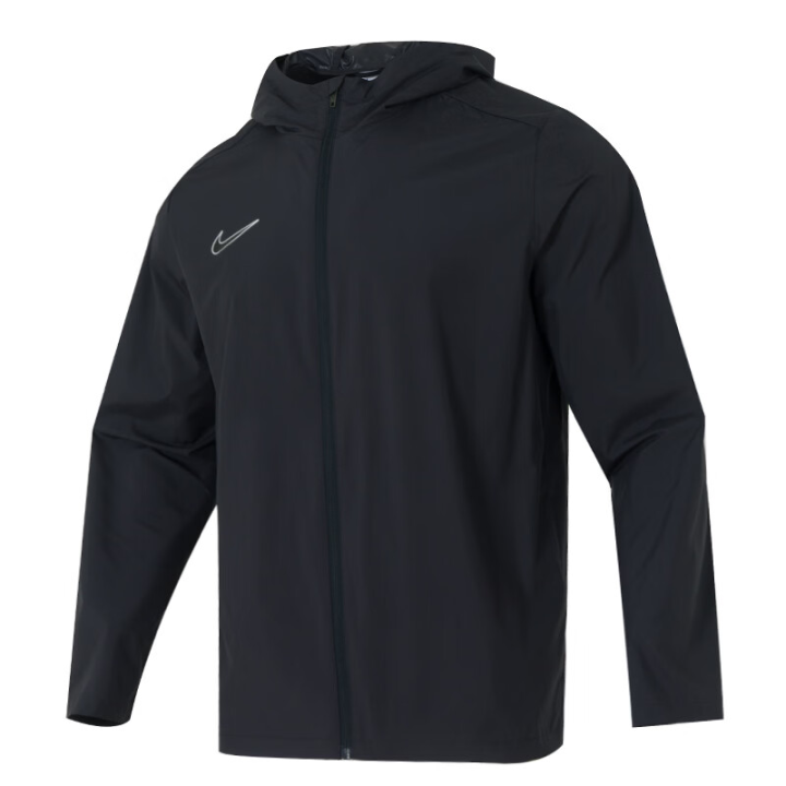 Nike Nike Jackets Men's Black Hooded Non Detachable Moderate