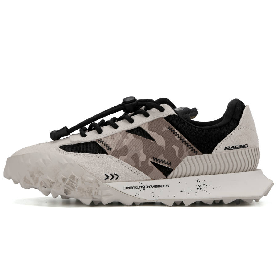New Balance New Balance XC 72 The Final Dash Of Ash Abrasion Resistant Lightweight Mid top Casual Shoes Unisex Black White
