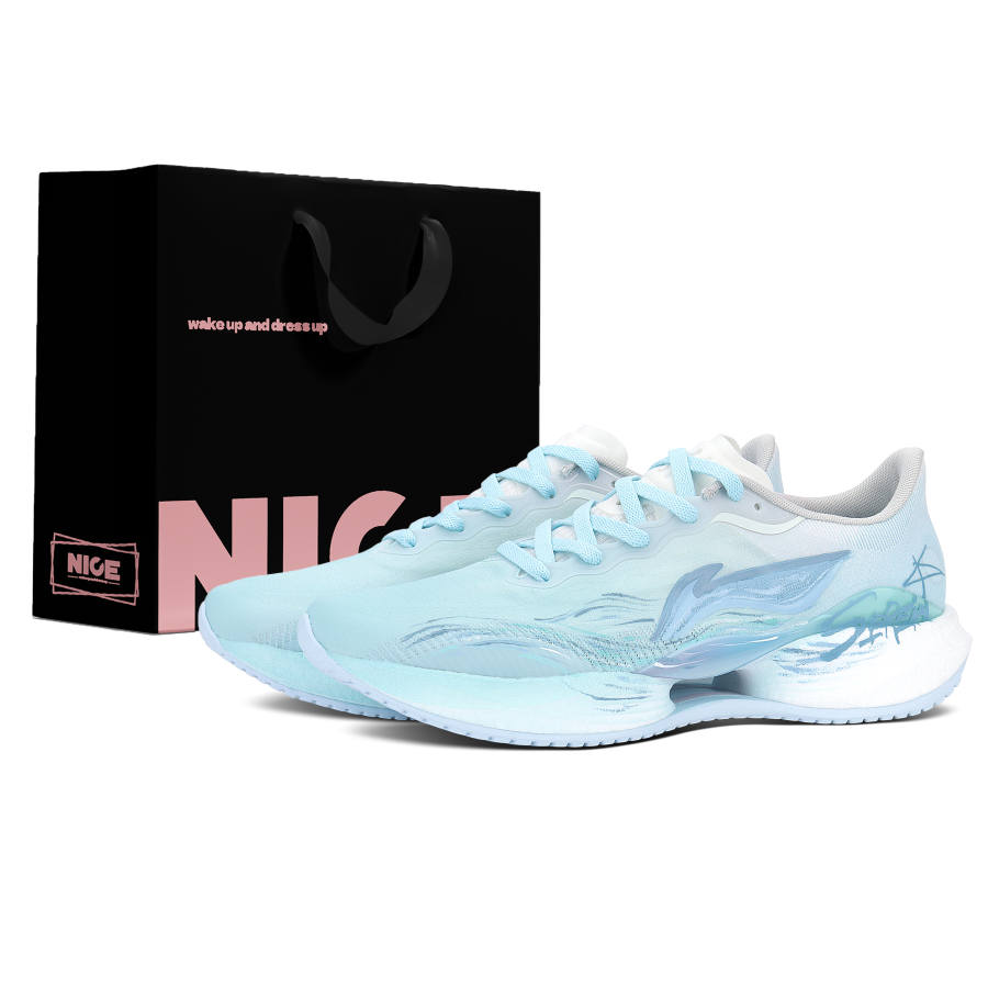 Li-Ning Li Ning Super Light 22 Mesh, Textile Cushioning Slip Resistant Lightweight Low top Running Shoes Men's
