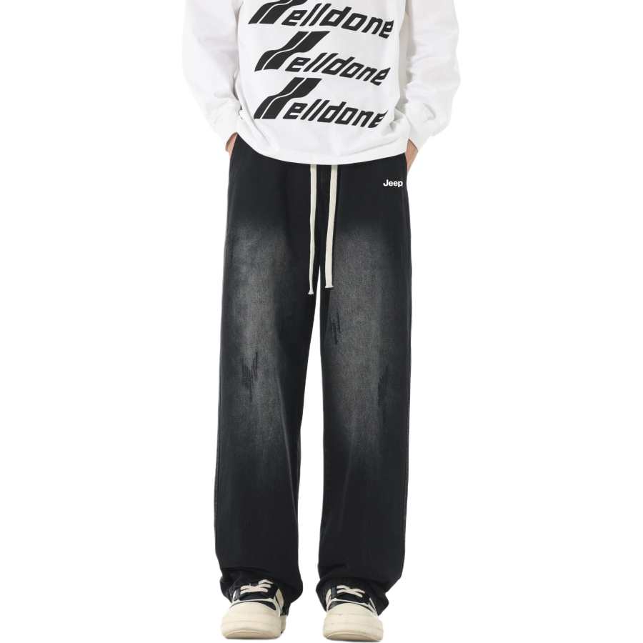 Jeep Jeans Unisex Moderate Straight Fit Pants