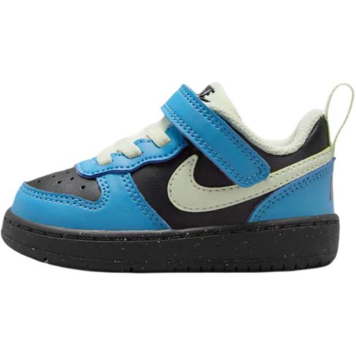 Nike Nike Court Borough Low top Toddler Shoes Black Blue Infant And Toddler