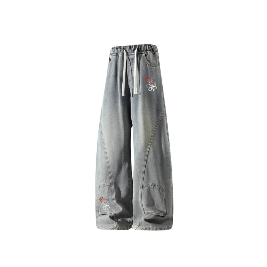 PAL ONGACO Jeans Unisex Moderate Scimitar Pants