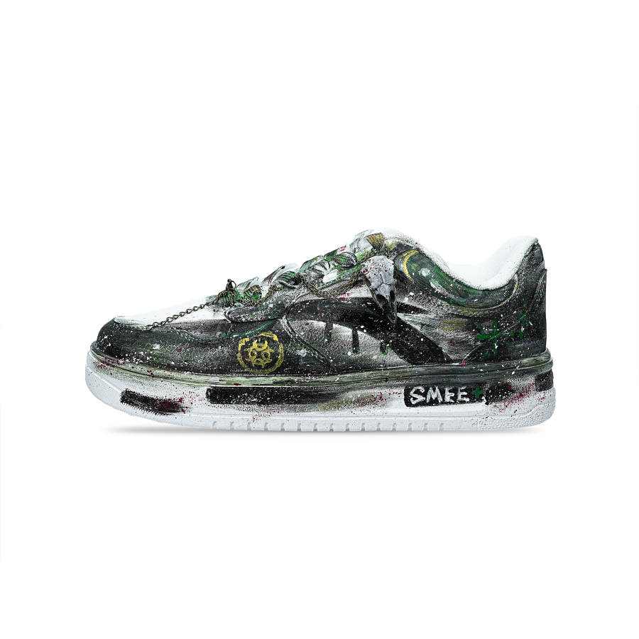 Anta Easy Slip Resistant Cushioning Abrasion Resistant Low top Skateboard Shoes Men's
