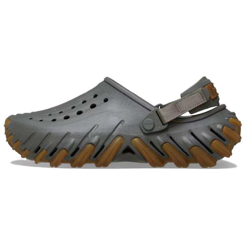 Crocs Crocs Echo Gum RO Comfortable And Breathable Clogs Unisex Slate Gray