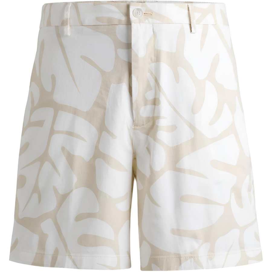 Hugo Boss Karlos floral-print chino shorts