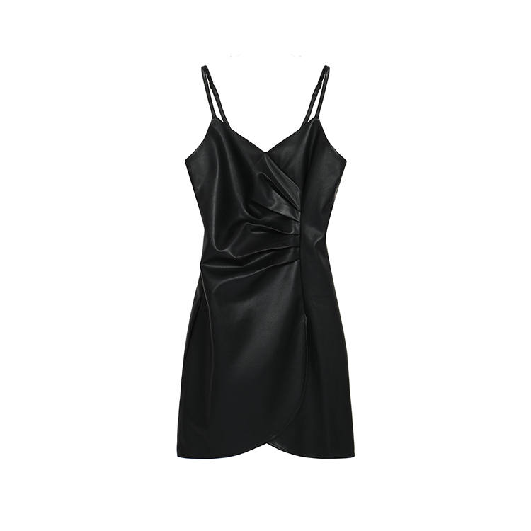 MOMMANWA Slip Dresses Women's Black Moderate