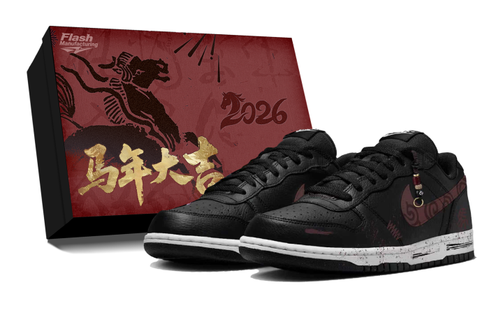 Nike Nike Big What, Box Included Abrasion Resistant Abrasion Resistant Low top Skateboard Shoes Men's Black White