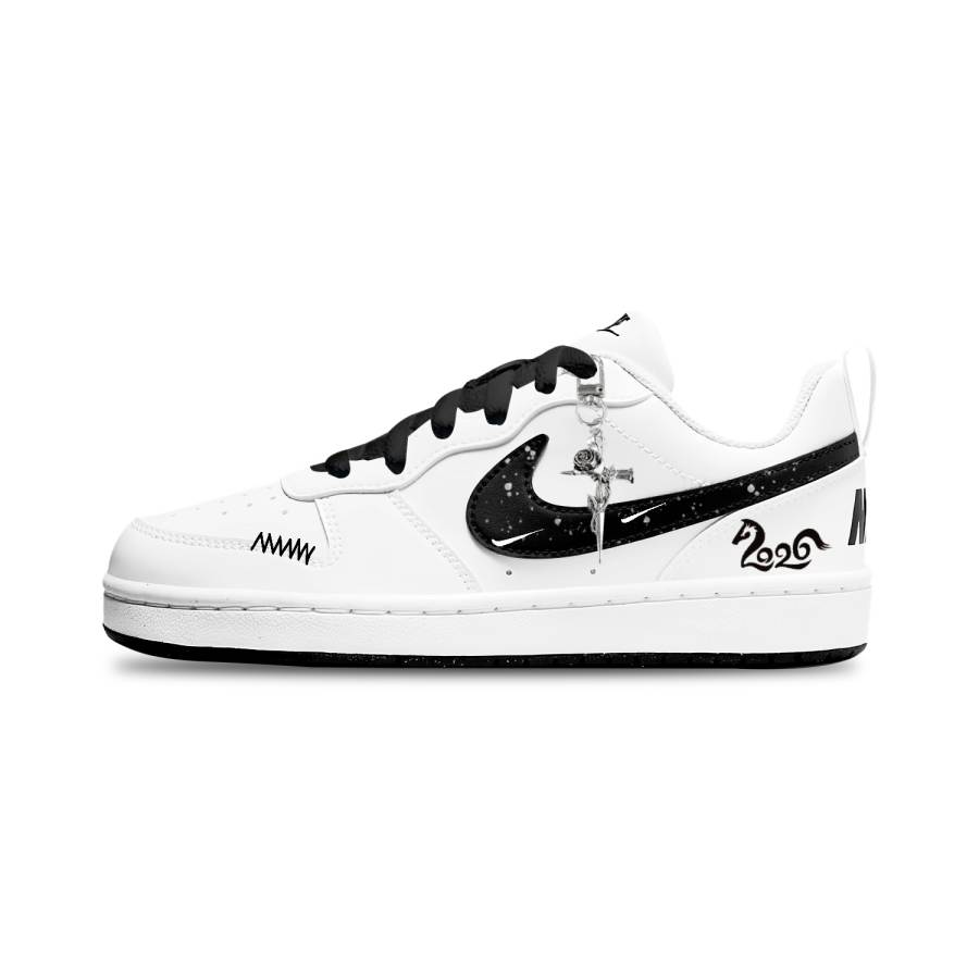 Nike Nike Court Borough Abrasion Resistant Abrasion Resistant Low top Kids' Skateboarding Shoes Unisex