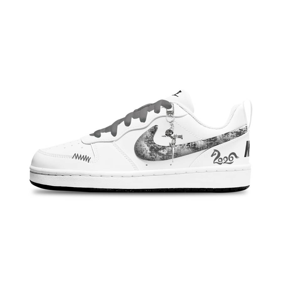 Nike Nike Court Borough Abrasion Resistant Abrasion Resistant Low top Kids' Skateboarding Shoes Unisex