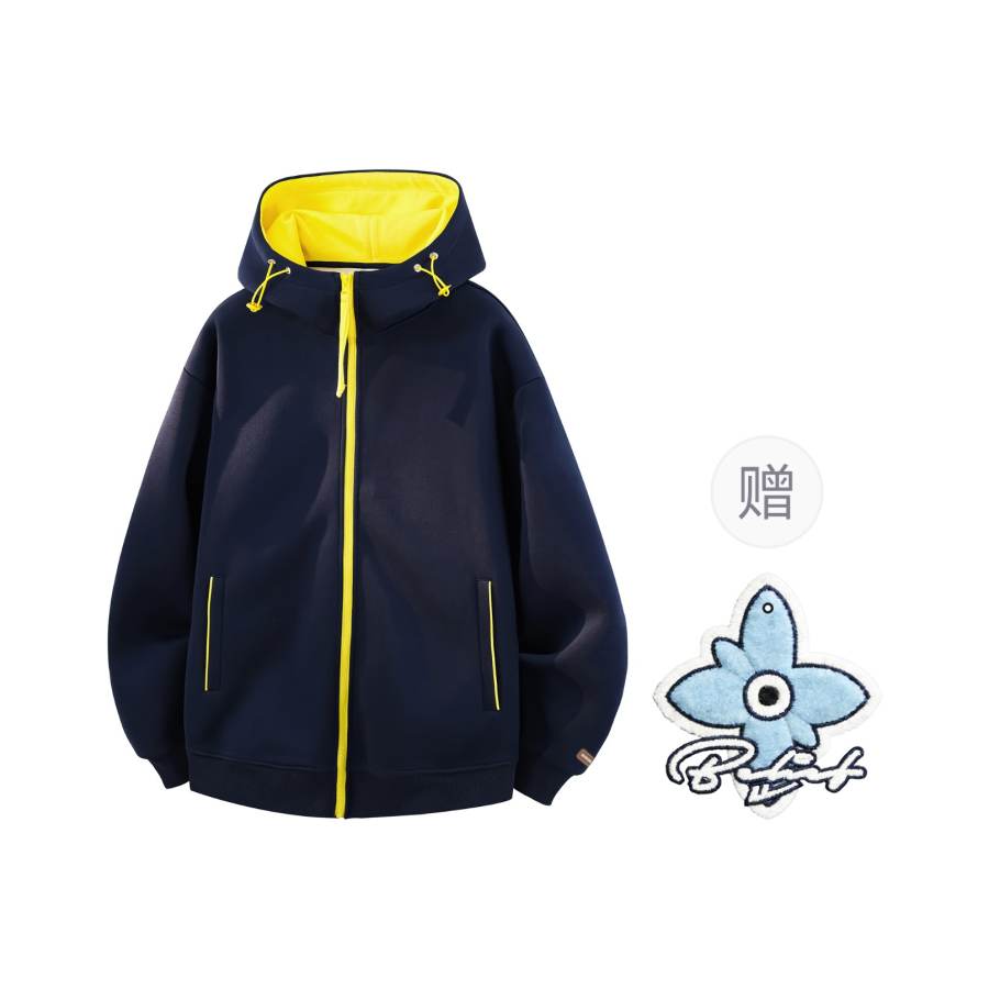 WARRIOR Sweatshirts Unisex Hooded Moderate Cardigan
