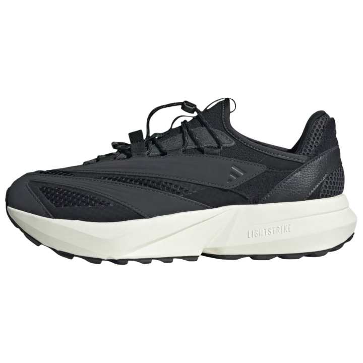 Adidas Adidas LIGHTBLAZE Breathable Running Shoes Unisex Carbon Black